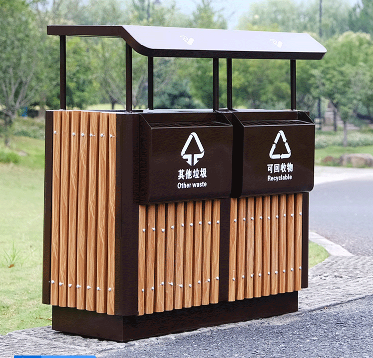 戶(hù)外兩分類(lèi)垃圾桶業(yè)定制各種垃圾桶 咨詢(xún)熱線：13837955096